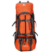 60L Outdoor Climbing Bag Backpack Camping Waterproof Hiking Molle Bag With Rain Cover